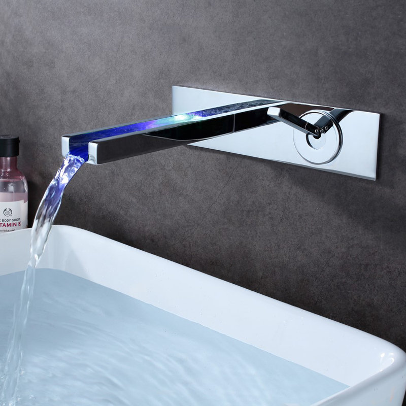 Sumerain Wall mounted Bathroom Faucet & Reviews Wayfair